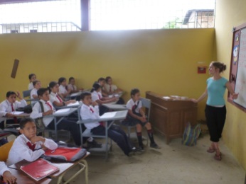 Transmission pédagogique en Equateur